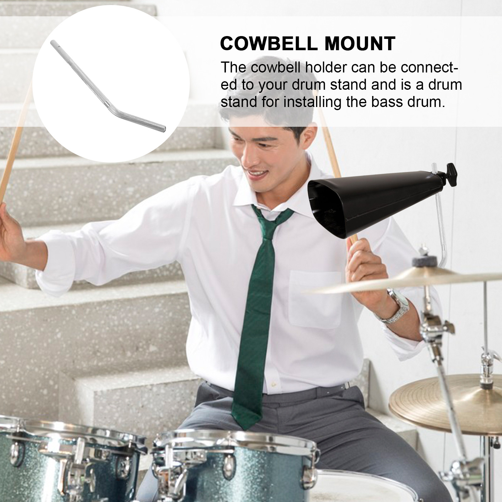 Musical Instrument Set - Metal Çan Braketi Yüksek Sertlikte Çan