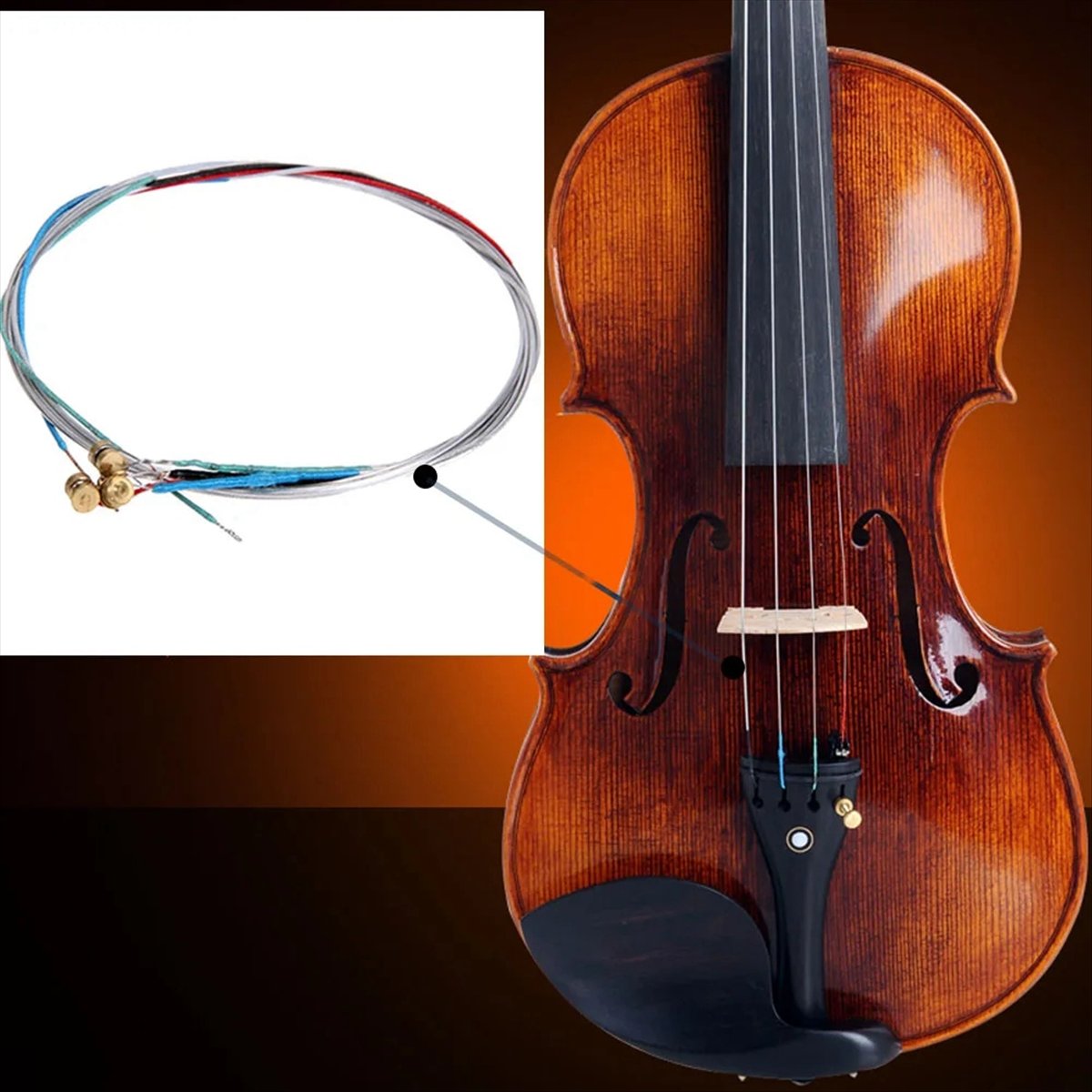 Musical Instrument Set - ABPF Keman Telleri 4/4 Profesyonel Tam
