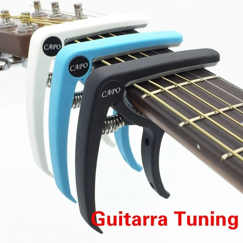 Acoustic Guitar Dreadnought - Plastik Gitar Capo 6 Dize Akustik
