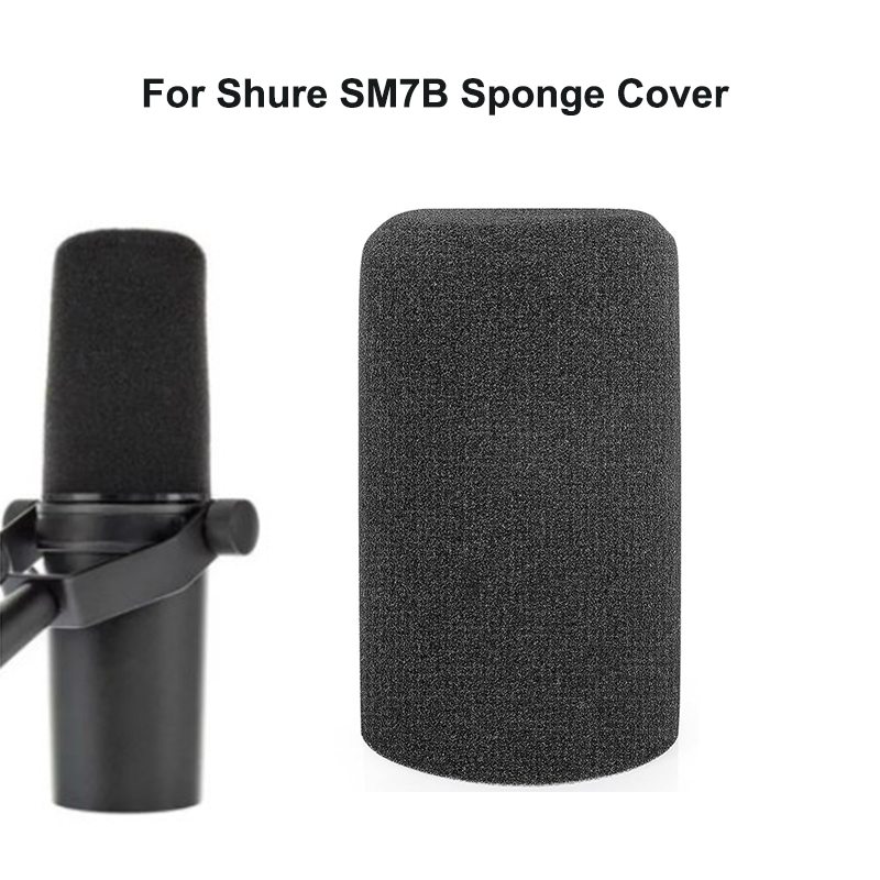 Shure Mic Sm7B - Sünger Köpük Kapak Ön Cam Mikrofon