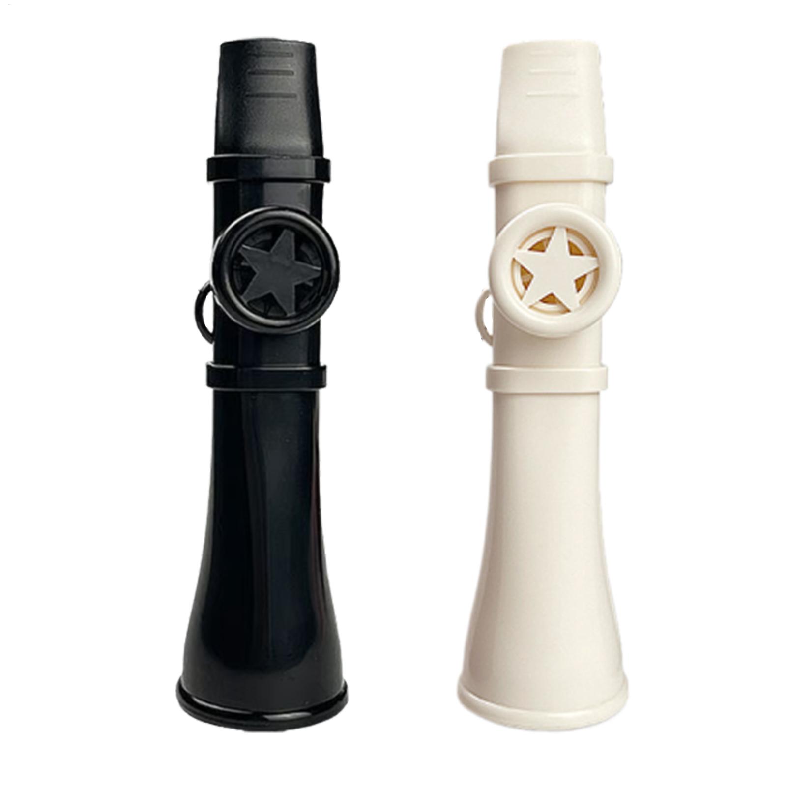 Musical Instrument Flute - Taşınabilir ABS Kazoo Flüt Kordon ile