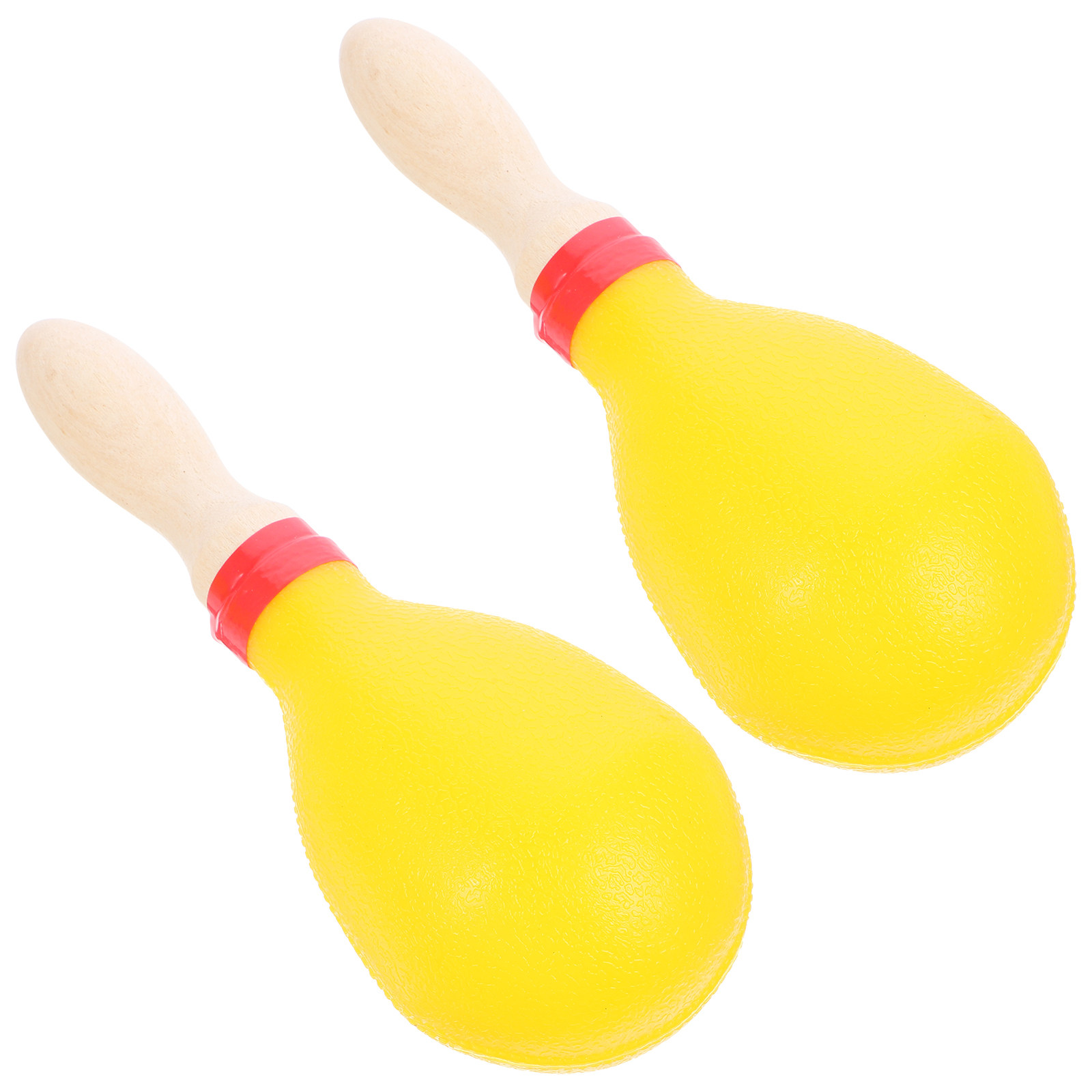 Musical Instrument Maraca - 1 çift ahşap Marakas çalkalayıcı çocuklar