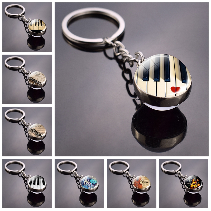 Picture Of Musical Instrument - Piyano Anahtarlık Müzik Aletleri Yarık Resim