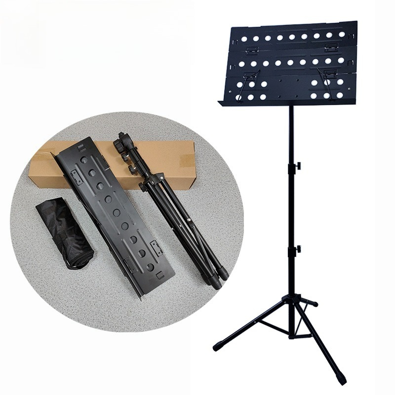 Musical Instrument Set - Taşınabilir Katlanabilir Müzik Standı Seti Ağır