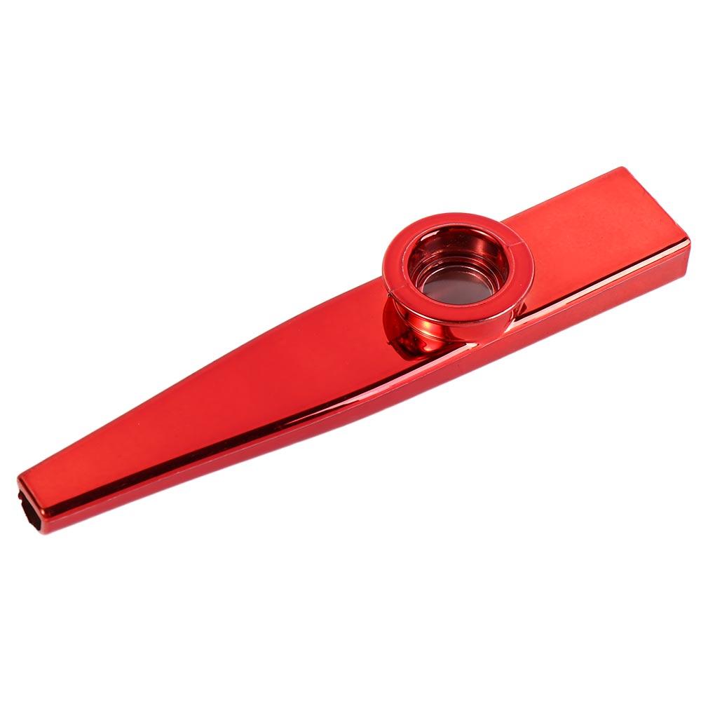 Musical Instrument Flute - Alüminyum Alaşımlı Metal Kazoo Enstrümanları Kolayca