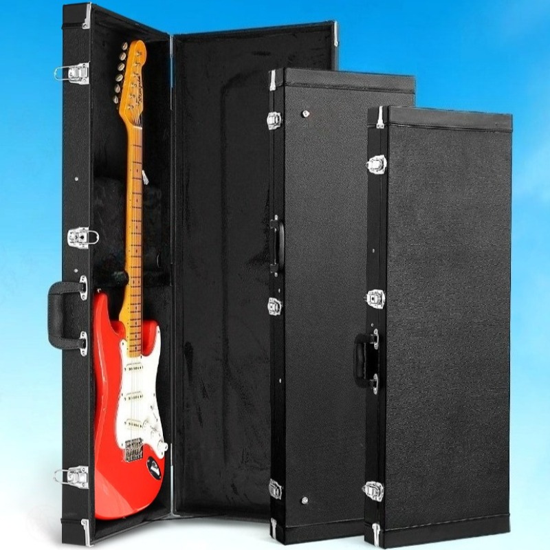 Deri Ahşap Elektro Gitar Kılıf - Musical Instrument Box incelemesi ve fiyatı