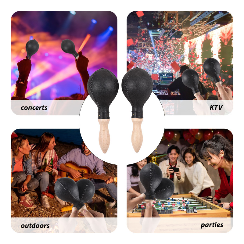 1 çift 25cm Maracas kum çekiç  - Musical Instrument Maraca incelemesi ve fiyatı