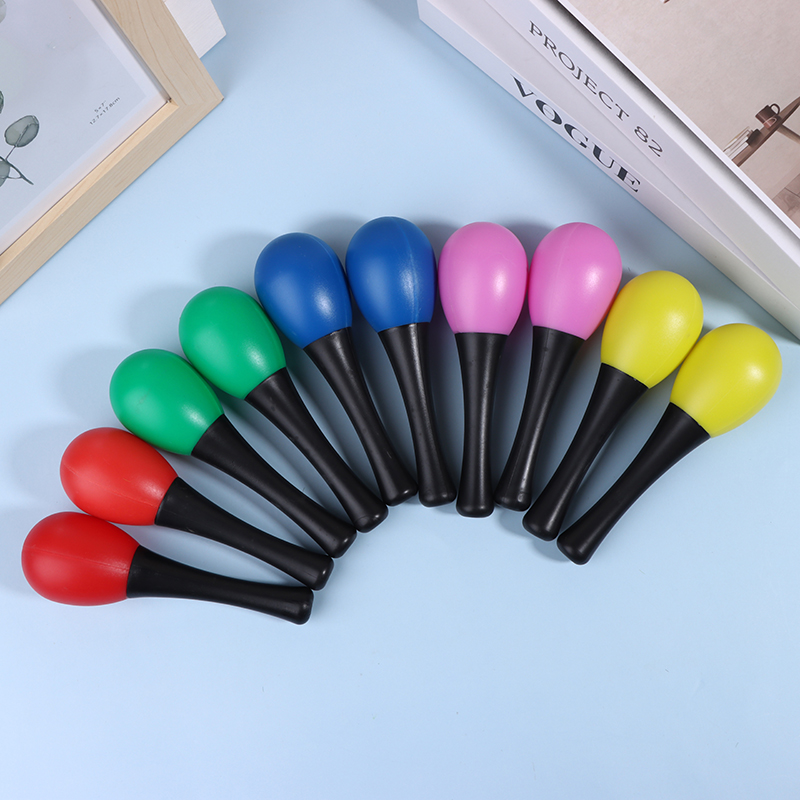2 adet plastik Marakas kum çek - Musical Instrument Maraca incelemesi ve fiyatı