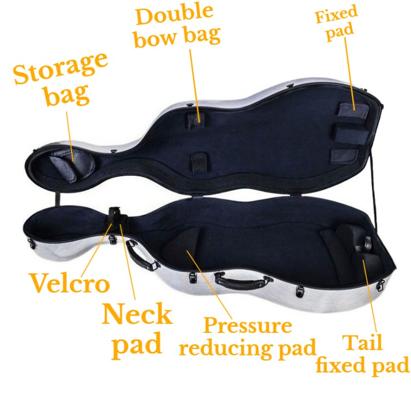 4/4 Karbon Fiber Viyolonsel Ku - Musical Instrument Box incelemesi ve fiyatı
