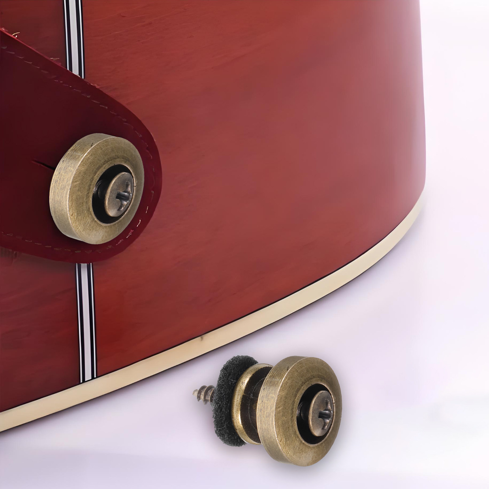 2 adet gitar askısı kilitleri  - Acoustic Guitar Dreadnought incelemesi ve fiyatı