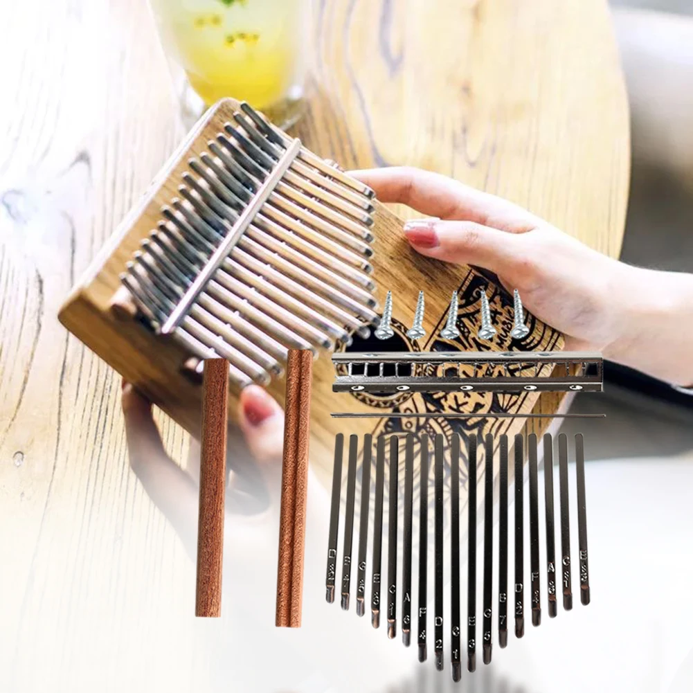 DIY 17 Ton Kalimba Tuşları Diş - Musical Instrument Set incelemesi ve fiyatı