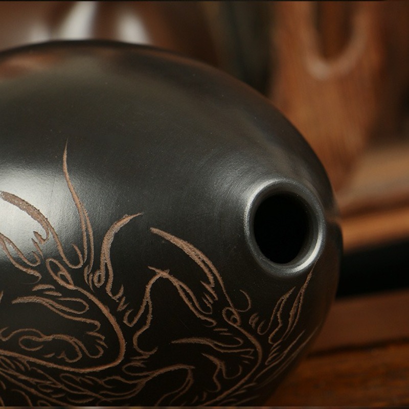 8 Delikli Ocarina Siyah Taşına - Musical Instrument Art incelemesi ve fiyatı