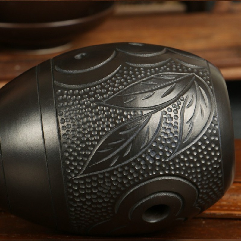 8 Delikli Ocarina Siyah Taşına - Musical Instrument Art incelemesi ve fiyatı