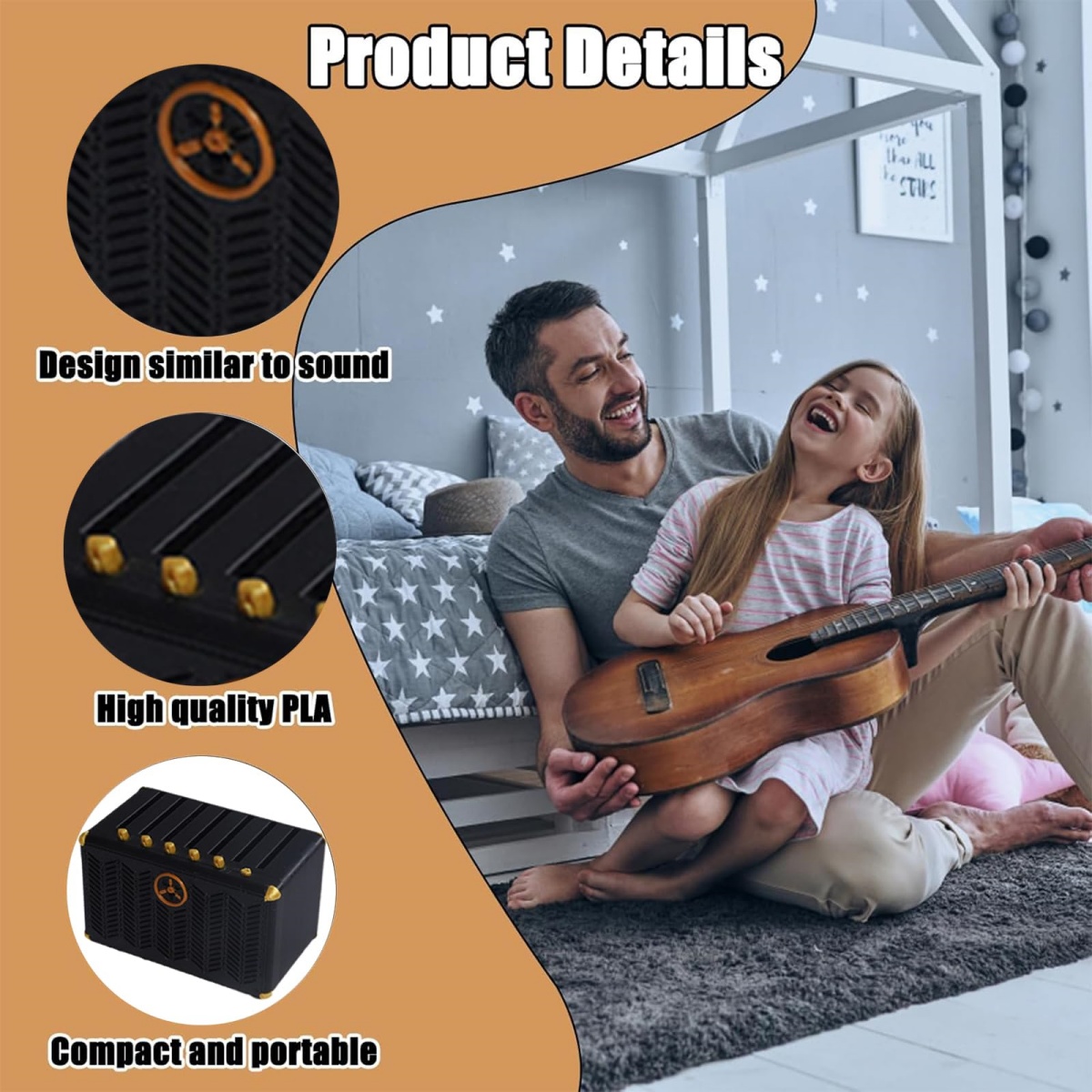 Gitar Seçim Tutucu, 3D Baskılı - Musical Instrument Cajon incelemesi ve fiyatı