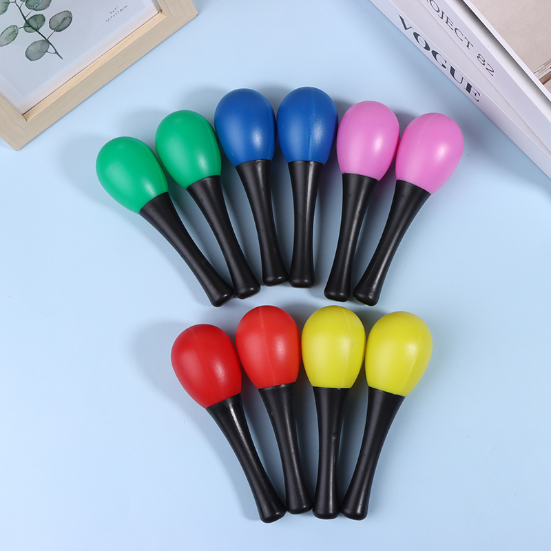 2 adet plastik Marakas kum çek - Musical Instrument Maraca incelemesi ve fiyatı