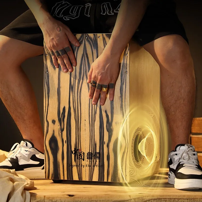 Masif Ahşap Cajon Kutusu Davul - Musical Instrument Cajon incelemesi ve fiyatı