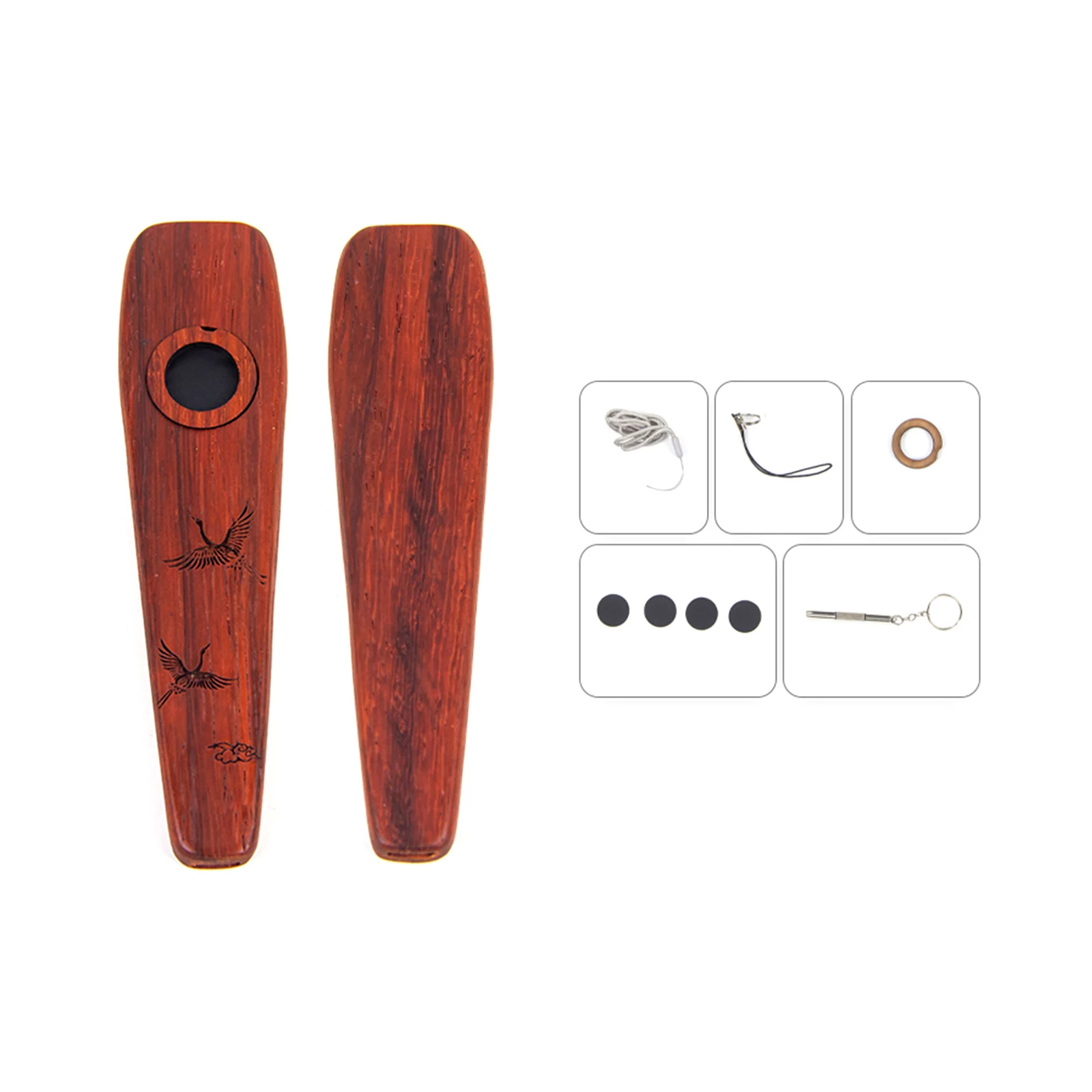 2025 Yeni Ahşap Kazoo Hediye S - Musical Instrument Flute incelemesi ve fiyatı